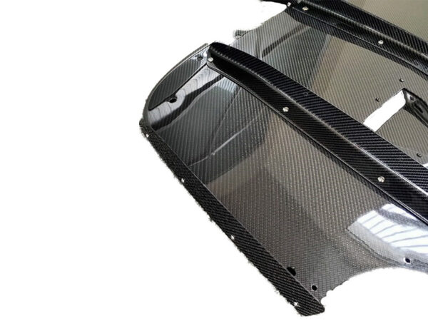 Bmw e46 m3 vrs style carbon fiber rear diffuser system