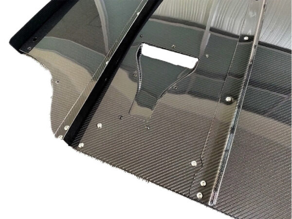 Bmw e46 m3 vrs style carbon fiber rear diffuser system