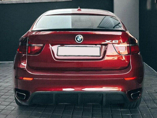 Bmw x6 e71 m sport carbon fiber rear diffuser