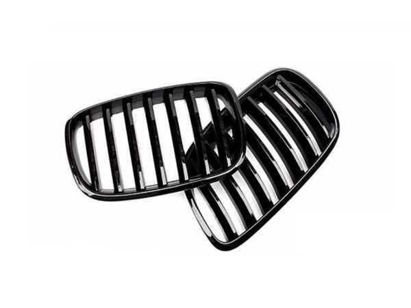 Bmw x series e70 e71 x5 x6 gloss black single kidney grilles