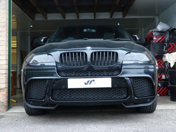 BMW X Series E70 E71 X5 X6 GLOSS BLACK Single Kidney Grilles