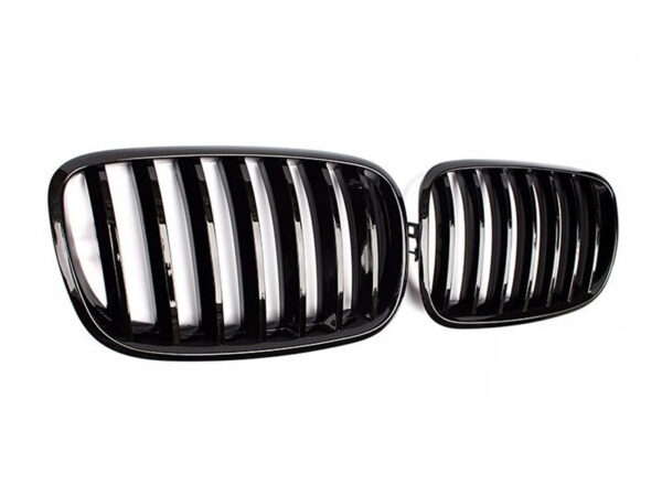Bmw x series e70 e71 x5 x6 gloss black single kidney grilles