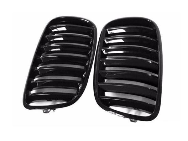 Bmw x series e70 e71 x5 x6 gloss black single kidney grilles