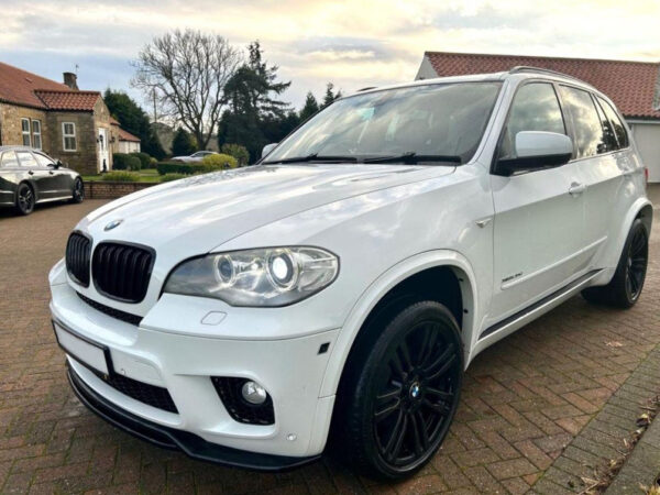 Bmw x series x5 x6 e70 e71 m style gloss black double kidney grilles