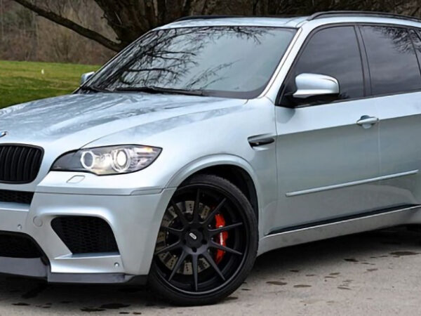 Bmw x5m x6m e70 e71 vrs style carbon fiber front splitter