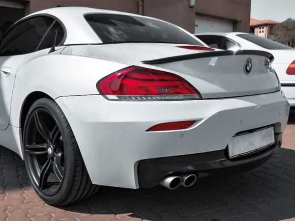 Bmw z series e89 z4 3d style carbon fiber boot spoiler