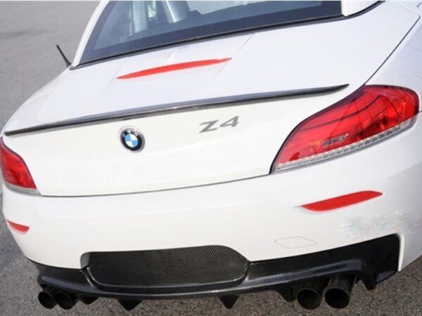 Bmw z series e89 z4 3d style carbon fiber boot spoiler