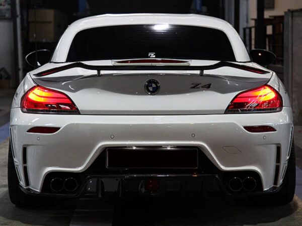 Bmw z series z4 e89 rowen style carbon fiber wing boot spoiler