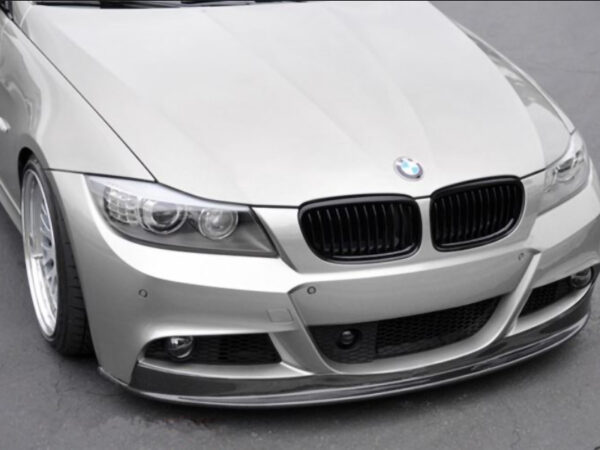 Bmw 3 series e90 e91 gloss black single kidney grilles