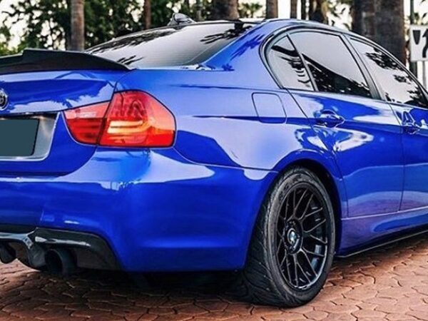 Bmw 3 series e90 m3 psm style gloss black boot spoiler