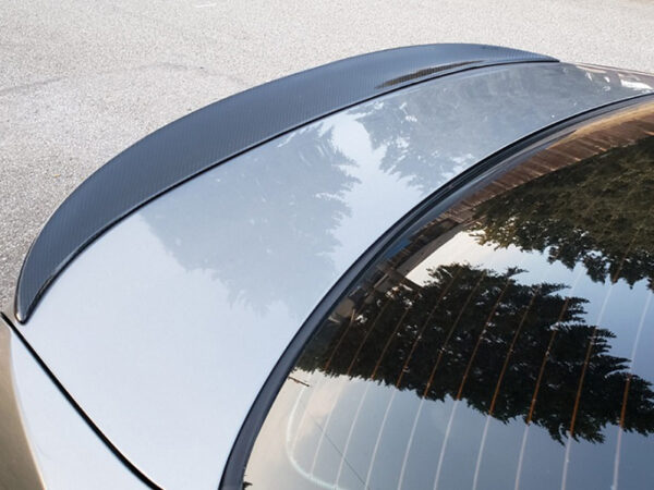Bmw 3 series e90 m3 performance style carbon fiber boot spoiler
