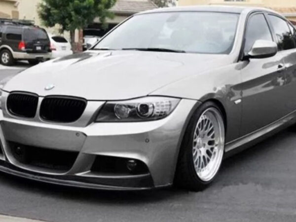 Bmw 3 series e90 e91 m sport ak style lci carbon fiber front splitter