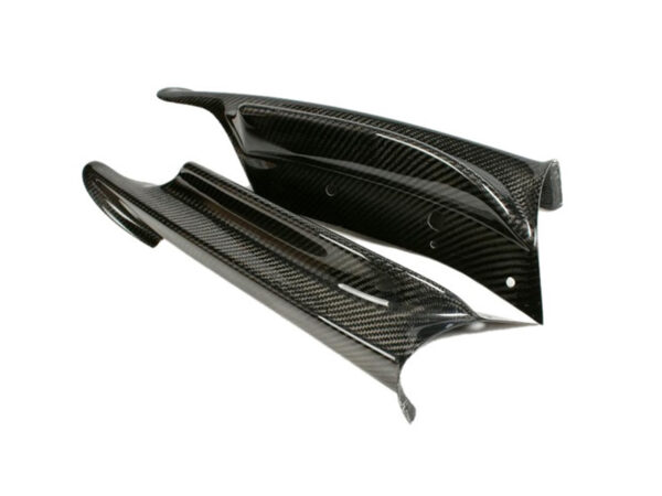 Bmw 3 series e90 e91 m sport pre lci carbon fiber corner splitters