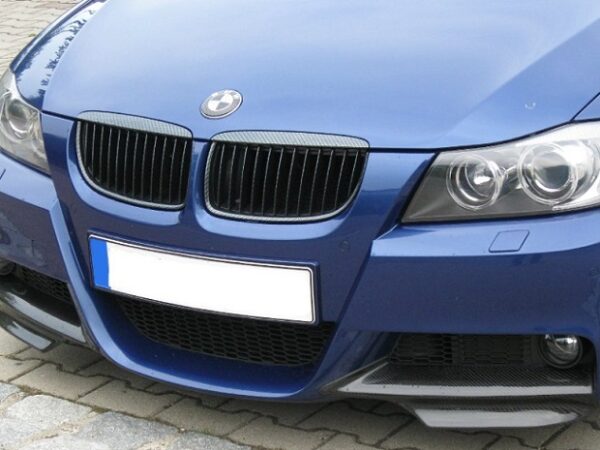 Bmw 3 series e90 e91 m sport pre lci carbon fiber corner splitters