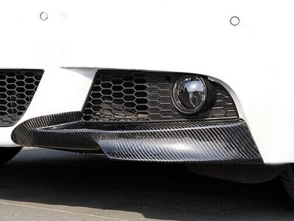 Bmw 3 series e90 e91 m sport lci carbon fiber corner splitters