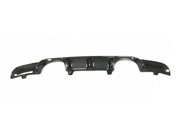 Bmw 3 series e90 m3 vrs style carbon fiber quad exhaust rear diffuser