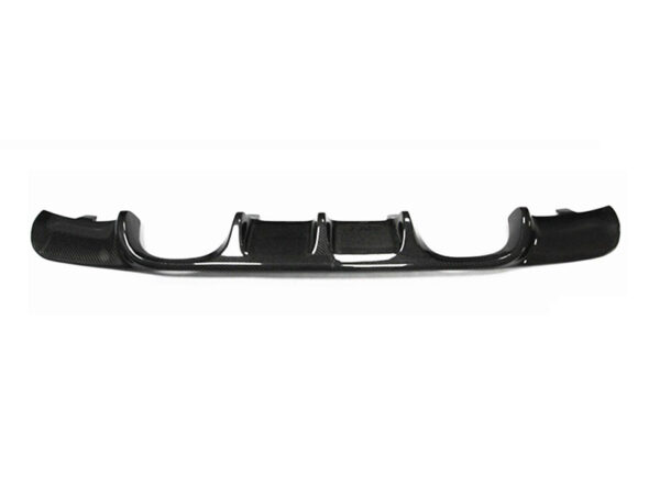 Bmw 3 series e90 m3 vrs style carbon fiber quad exhaust rear diffuser