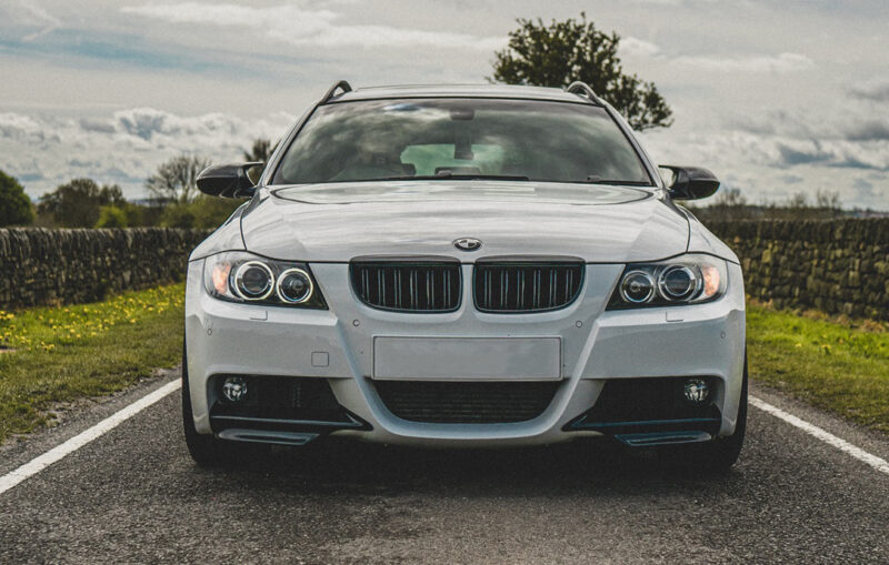 Bmw 3 series e90 e91 pre lci m sport front corner splitters
