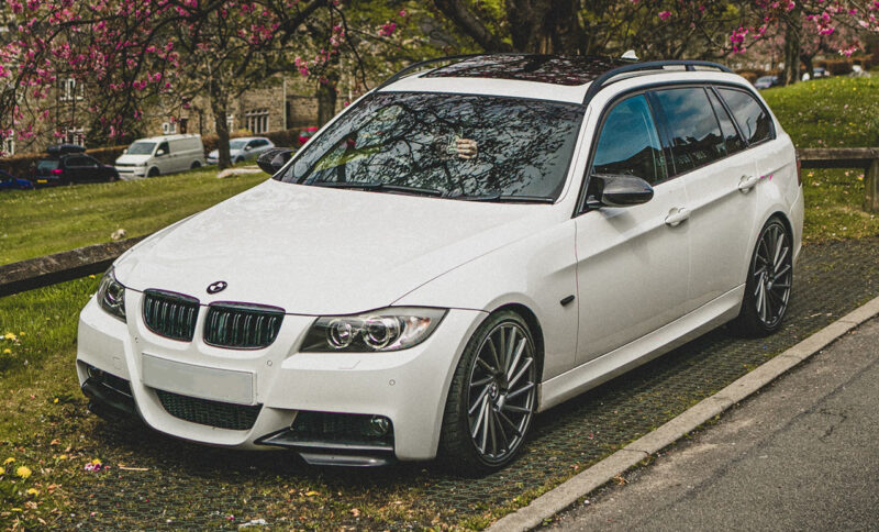 Bmw 3 series e90 e91 pre lci m sport front corner splitters