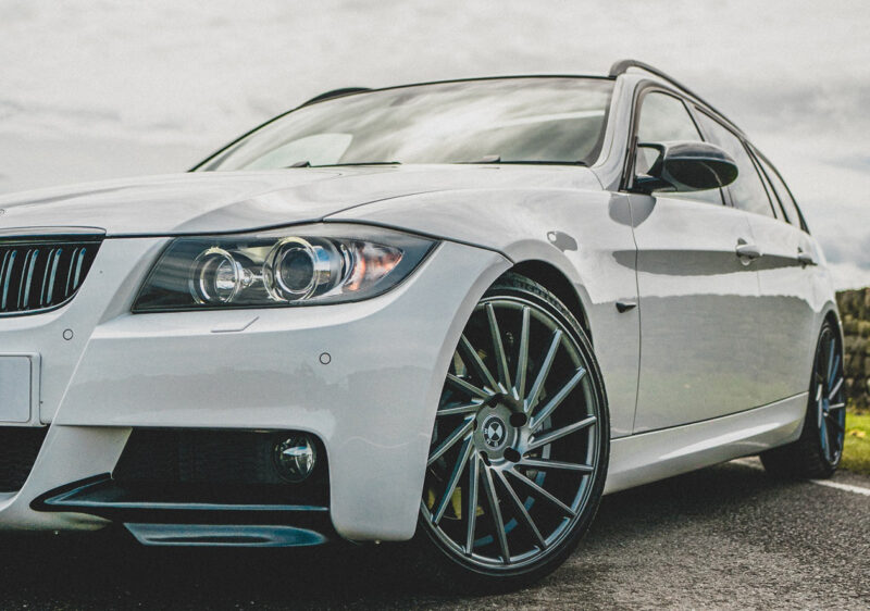Bmw 3 series e90 e91 pre lci m sport front corner splitters