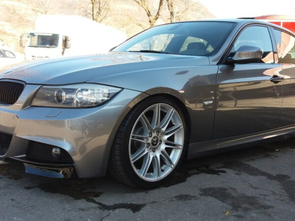 Bmw 3 series e90 e91 lci m sport front corner splitters