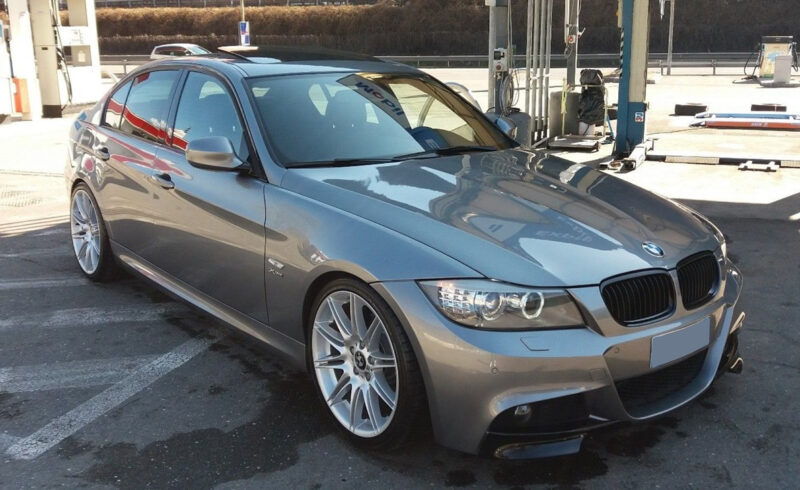 Bmw 3 series e90 e91 lci m sport front corner splitters