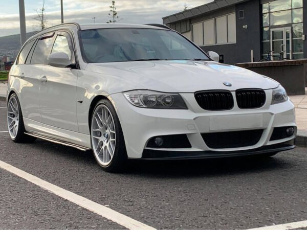Bmw 3 series e90 e91 lci m sport ak style front splitter
