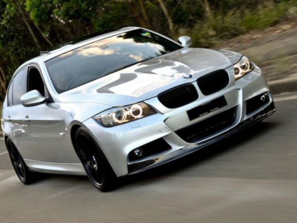 Bmw 3 series e90 e91 lci m sport ak style front splitter