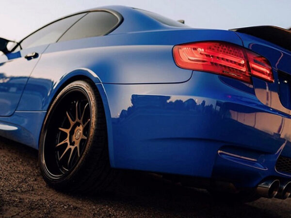 Bmw 3 series e92 m3 psm style gloss black boot spoiler