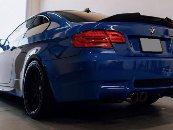 Bmw 3 series e92 m3 psm style gloss black boot spoiler