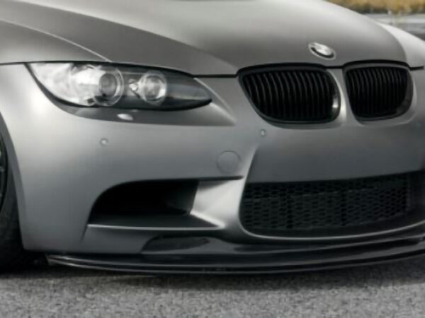 Bmw e90 e92 e93 m3 gts v2 style carbon fiber front splitter