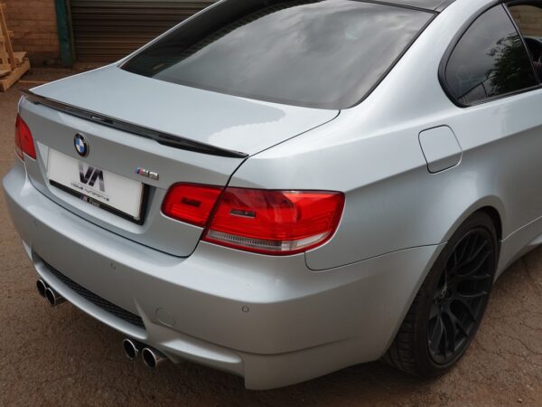 Bmw 3 series e92 m3 performance style prepreg carbon fiber boot spoiler