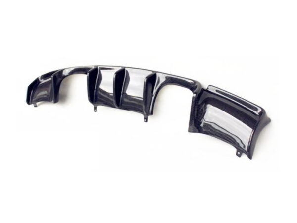 Bmw 3 series e92 e93 m3 v style carbon fiber rear diffuser