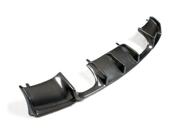 Bmw 3 series e92 e93 m3 v style carbon fiber rear diffuser