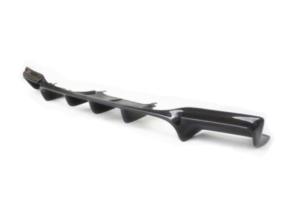 Bmw 3 series e92 e93 m3 v style carbon fiber rear diffuser