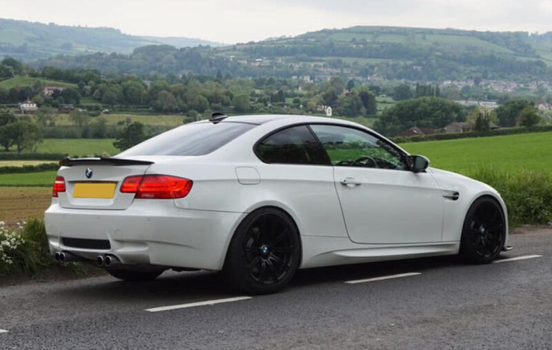Bmw e92 m3 carbon fibre boot spoiler – vrs style