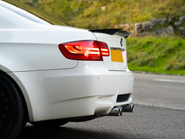 Bmw e92 m3 carbon fibre boot spoiler – vrs style