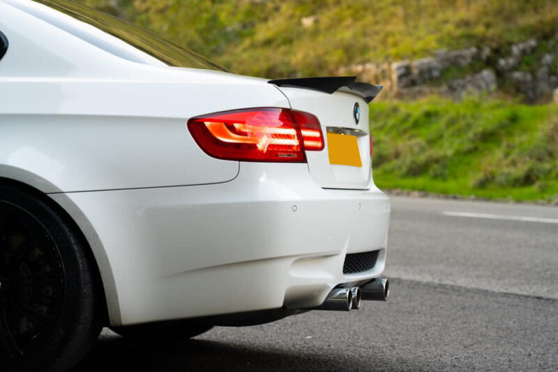 Bmw e92 m3 carbon fibre boot spoiler – vrs style