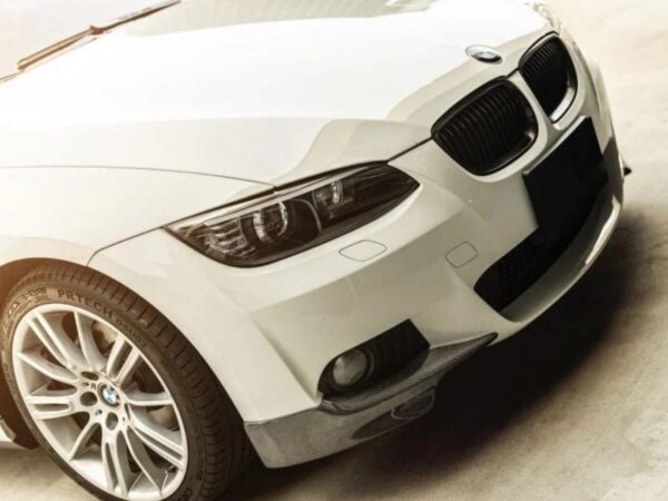 Bmw 3 series e92 e93 m sport pre lci carbon fiber corner splitters