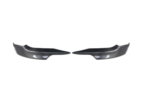Bmw 3 series e92 e93 m sport pre lci carbon fiber corner splitters