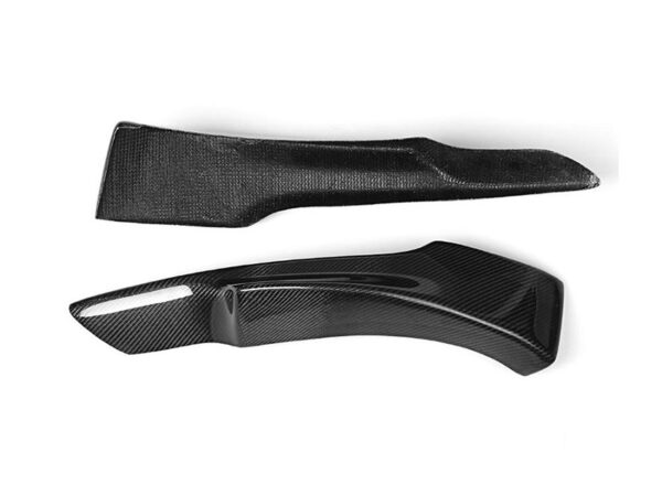 Bmw 3 series e92 e93 m sport pre lci carbon fiber corner splitters