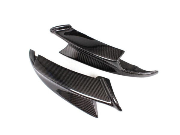 Bmw e90 e92 e93 m3 carbon fiber corner splitters