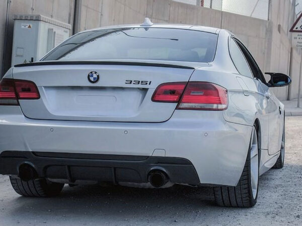 BMW 3 Series E92 M3 CARBON FIBER Boot Spoiler