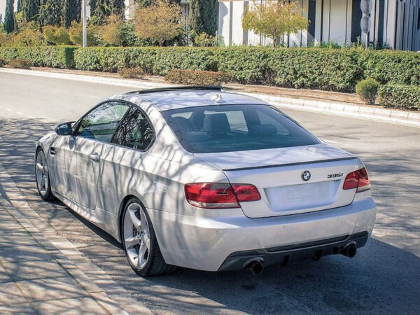 Bmw 3 series e92 m3 carbon fiber boot spoiler