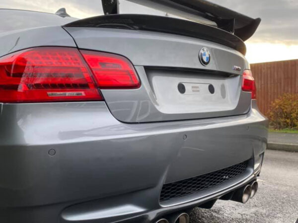 Bmw 3 series e82 1m e46 e90 e92 e93 m3 gts style carbon fiber wing boot spoiler