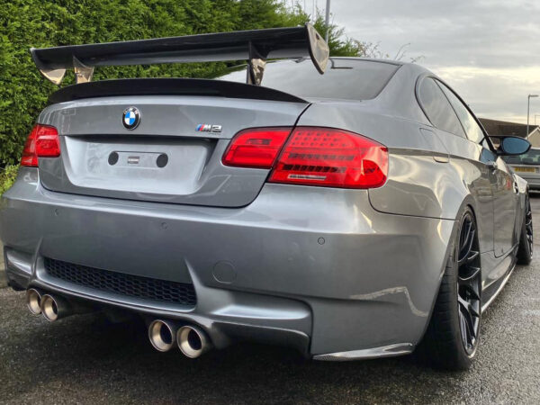 Bmw 3 series e82 1m e46 e90 e92 e93 m3 gts style carbon fiber wing boot spoiler