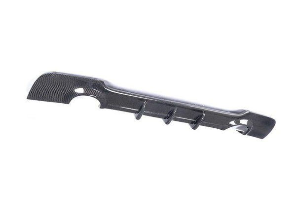 Bmw 3 series e92 e93 m sport performance style carbon fiber dual exhaust rear diffuser