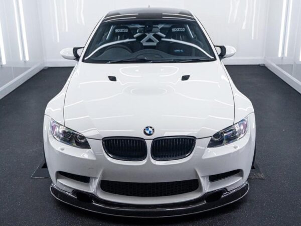 Bmw e90 e92 e93 m3 gt4 style carbon fiber front splitter