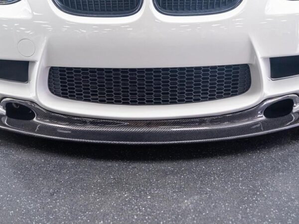 Bmw e90 e92 e93 m3 gt4 style carbon fiber front splitter