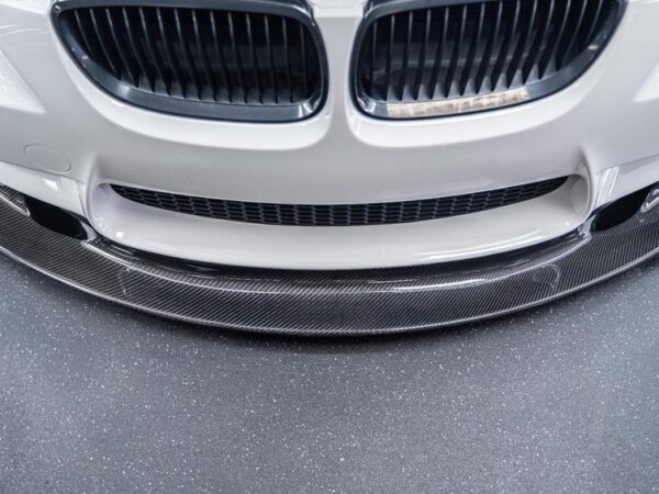 Bmw e90 e92 e93 m3 gt4 style carbon fiber front splitter